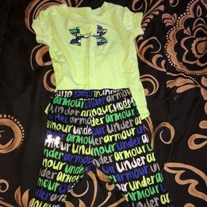 Under armour outfit, size 18months